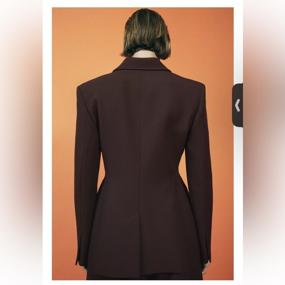 Zara Chic Viral Brown Blazer - Picture 4 of 4